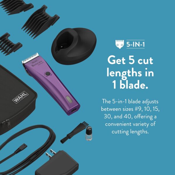 Wahl Bravura Purple 41870-0423WA - Image 6