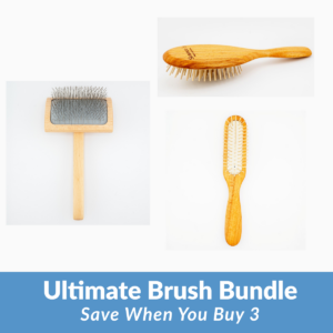 Brush Bundle 2 Wood Pin Brush and Arch Back Medium Bundle